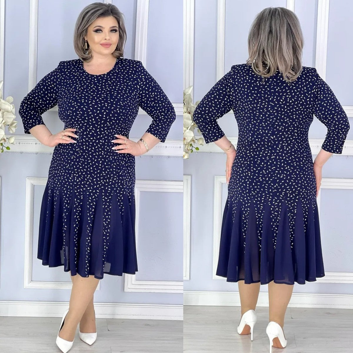 💖Lansare produs nou💖【S-5XL】💃 2025 Nou Rochie neagră clasică și elegantă pentru vară