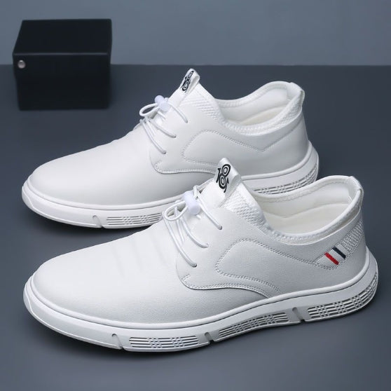 2025 nowe męskie buty sportowe modne skórzane buty-3903597