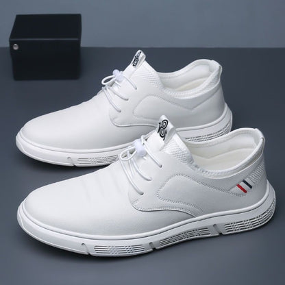 2025 nowe męskie buty sportowe modne skórzane buty-3903597