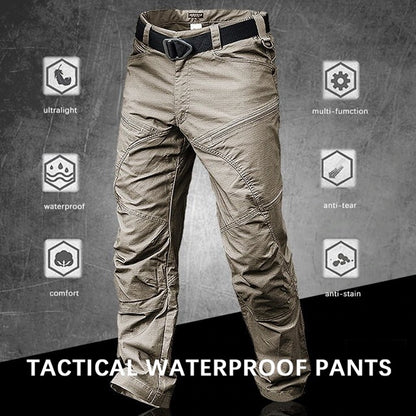 🔥【S-6XL】Męskie spodnie cargo, spodnie wojskowe ❤️(40-105 kg)-3923596