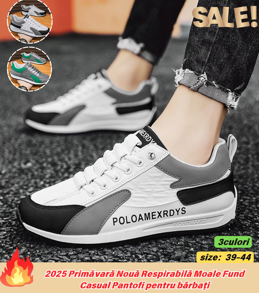 【39-44】👟2025 wiosenne nowe oddychające buty męskie