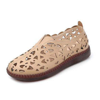 👡【Wiosenne nowości】🔥【35-42】2025 Damskie buty casualowe z okrągłym noskiem i oddychającą podeszwą w stylu retro