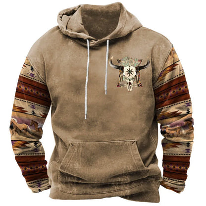 🔥[S-5XL] 2024 męska, pogrubiona bluza 3D z długimi rękawami, zapewniająca ciepło i zimno jesienią i zimą-3794212
