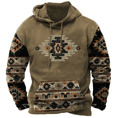 🔥[S-5XL] 2024 męska, pogrubiona bluza 3D z długimi rękawami, zapewniająca ciepło i zimno jesienią i zimą-3794212