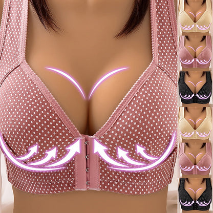 🎉【3 pary】 Wysokiej jakości bezszwowy biustonosz push-up, modny i seksowny