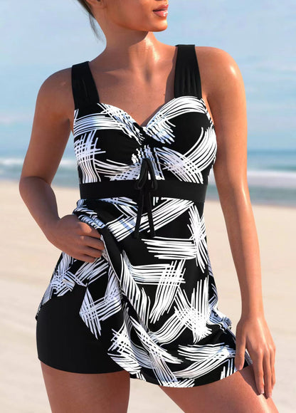 🩱🏖️【50% ZNIŻKI】【S-4XL】2025 nowy damski kostium kąpielowy z nadrukiem-3924907