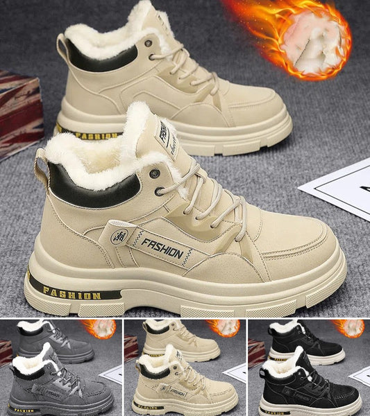 👞【45% zniżki】【39－44】2024 nowe męskie zimowe, pogrubione, aksamitne, ciepłe buty Martin