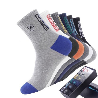 😍🧦【Kúpte 5 a získate 5 zadarmo】2024 nových pánskych bavlnených dezodorantových ponožiek absorbujúcich pot