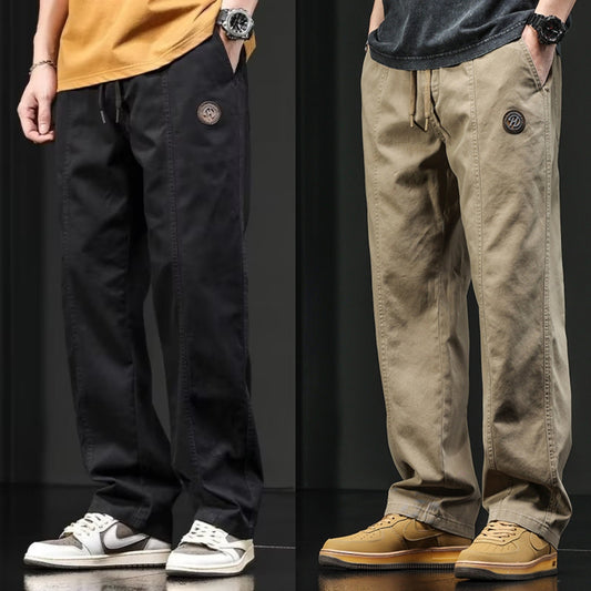 🔥【Oferta czasowa: 50% zniżki】🔥【M-5XL】Nowoczesne, wygodne, luźne spodnie męskie, idealne na jesień i zimę ✅【40-100】
