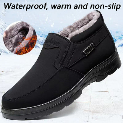 🔥【Zniżka 45%】【39-47】Buty zimowe wyściełane i pogrubione, wodoodporne i ciepłe