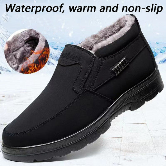 🔥【Zniżka 45%】【39-47】Buty zimowe wyściełane i pogrubione, wodoodporne i ciepłe