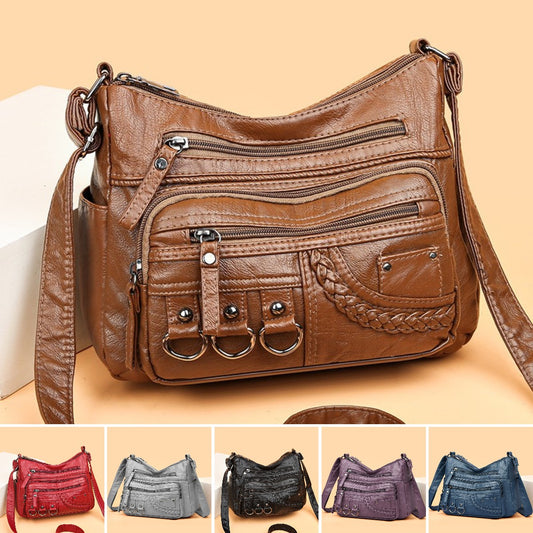💥【50% zniżka na czas ograniczony】👜2025 nowa torba na ramię / crossbody z miękkiej skóry o dużej pojemności-3892992