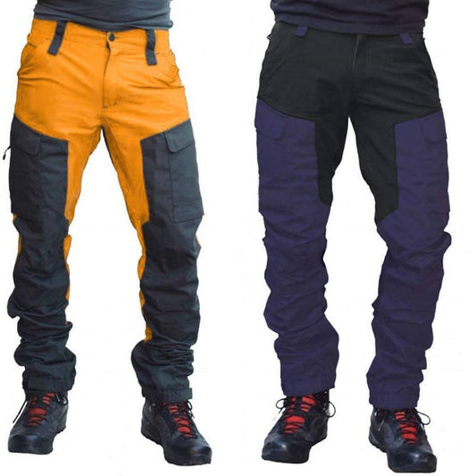 【Oferta tylko dzisiaj】【S-5XL】Nowe, kolorowe, wodoodporne, wiatroszczelne i  spodnie outdoorowe dla mężczyzn-3907255