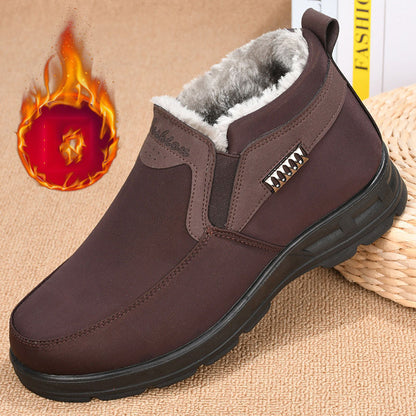 🔥【Zniżka 45%】【39-47】Buty zimowe wyściełane i pogrubione, wodoodporne i ciepłe