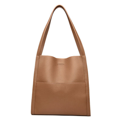 🔥👜👜【Nowość zimowa】Duża pojemność torba skórzana na ramię-3887362