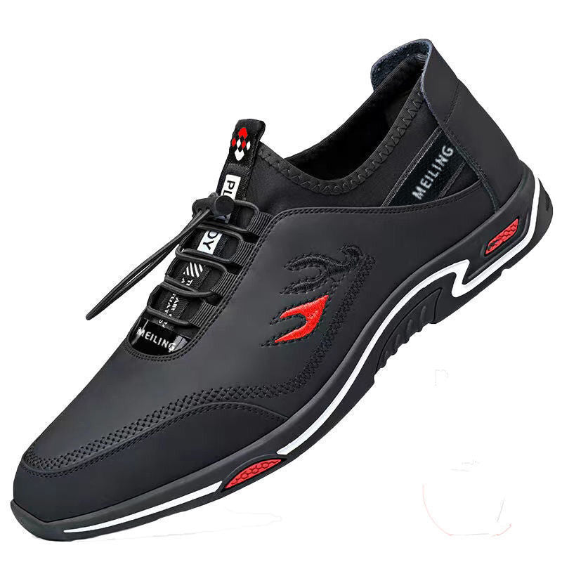 👞Oddychające skórzane buty biznesowe dla mężczyzn ✅ antyzapachowe ✅ miękka skórzana podeszwa ✅ modne i uniwersalne-3983353