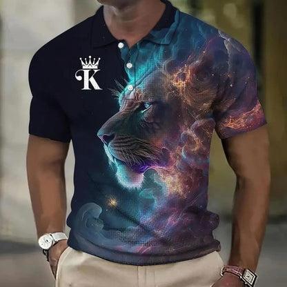 🔥【S-6XL】Męski dres 3D ze zwierzęcym nadrukiem
