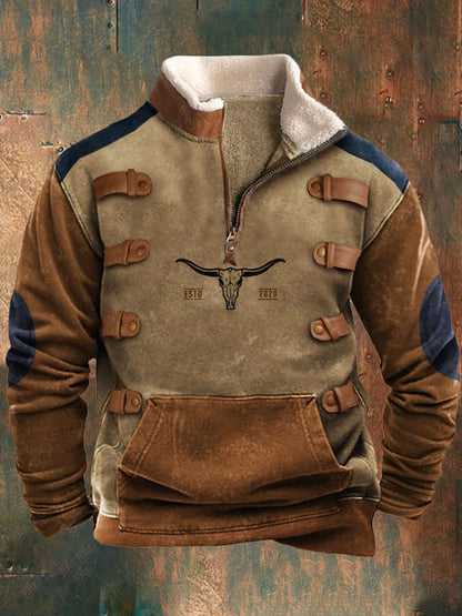 👕【49% ZNIŻKI】【S-4XL】2024 Jesienno-zimowy męski modny, ciepły sweter z długim rękawem i nadrukiem 3D-3856917