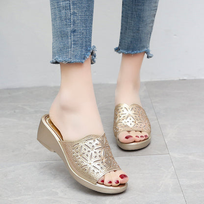 Rabat fabryczny 45%【35-42】Papuci papuci antiderapanti confortabili de vara pentru femei. Se potrivește piciorului elegant și confortabil.