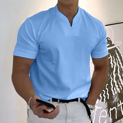 💥Oferta ograniczona czasowo💥🔥【S-5XL】🔥2025 Męska letnia koszula z krótkim rękawem z bawełny typu Stretch👕
