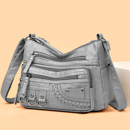 💥【50% zniżka na czas ograniczony】👜2025 nowa torba na ramię / crossbody z miękkiej skóry o dużej pojemności-3892992
