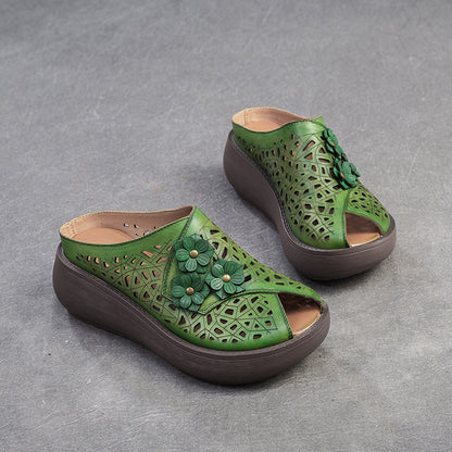 👡【35-40】Nowe sandały retro na grubej podeszwie