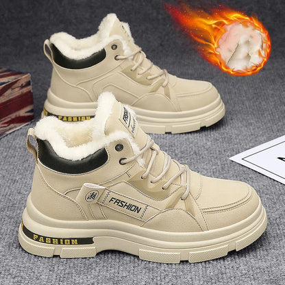 👞【45% zniżki】【39－44】2024 nowe męskie zimowe, pogrubione, aksamitne, ciepłe buty Martin