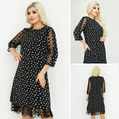 【S-5XL】❤️2025 nowa elegancka plisowana sukienka