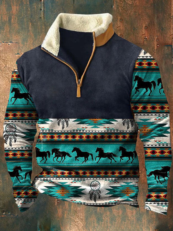👕【49% ZNIŻKI】【S-4XL】2024 Jesienno-zimowy męski modny, ciepły sweter z długim rękawem i nadrukiem 3D-3856917