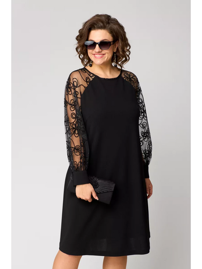 💖💖【S-5XL】🍁🍂Elegancka sukienka jesienno-zimowa w nowym stylu--3843698