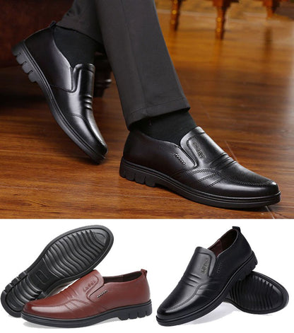 🔥【Rabat fabryczny 45%】【39-44】2025 Meskie skorzane buty biznesowe-3934230