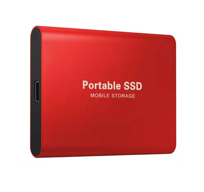 💻[Mały zewnętrzny dysk SSD] 📱Szybka prędkość transferu, mały rozmiar, lekka konstrukcja, odporna na wstrząsy, stabilna