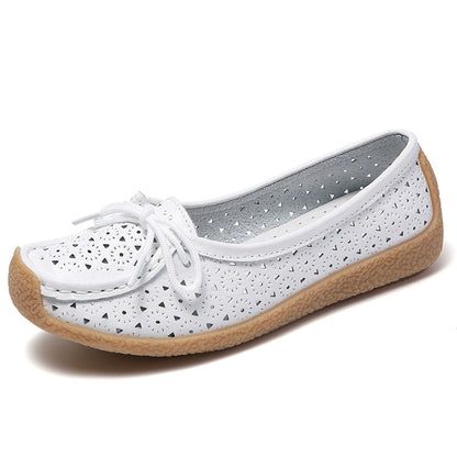 【35-41】 2025 buty damskie w nowym stylu, na płaskiej, wszechstronnej, miękkiej podeszwie