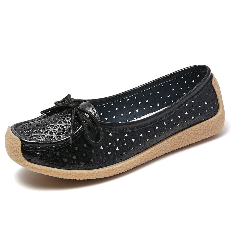 【35-41】 2025 buty damskie w nowym stylu, na płaskiej, wszechstronnej, miękkiej podeszwie