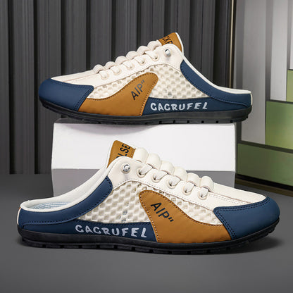 👞🔥【39-44】Nowe męskie sportowe wsuwane i codzienne kapcie-3896188