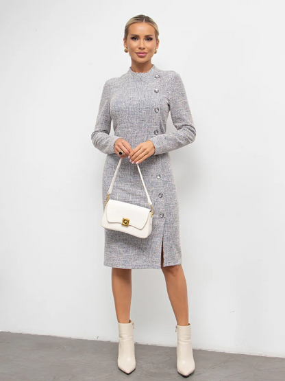 🍂👗【S-5XL】2024 Jesienno-zimowa modna i wygodna sukienka-3831462
