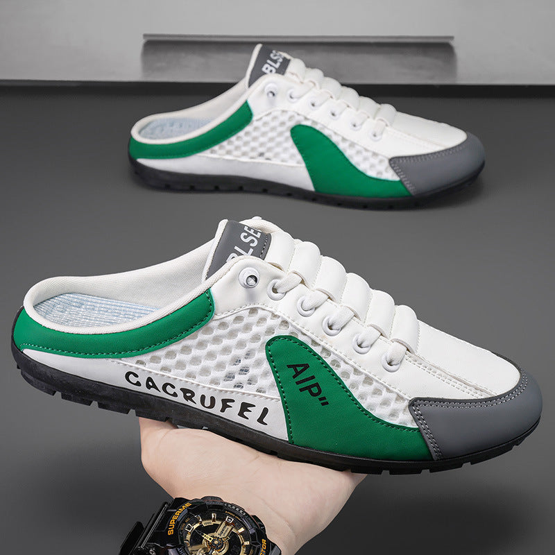 👞🔥【39-44】Nowe męskie sportowe wsuwane i codzienne kapcie-3896188